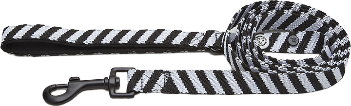 Zebra Hundkoppel, från Barkalot, i färgen zebra.