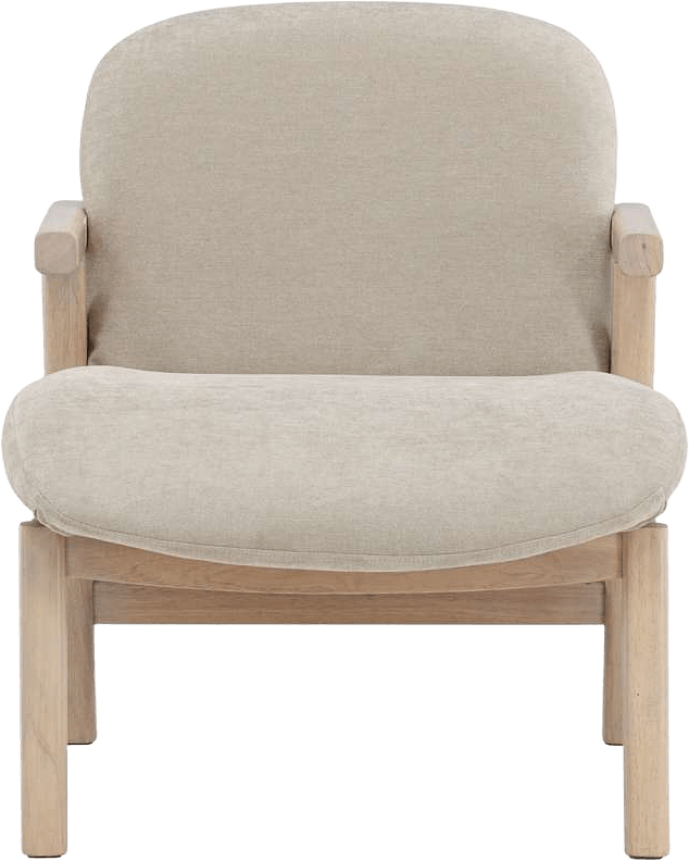 Rile Fåtölj, från Venture Home, i färgen beige,whitewash.