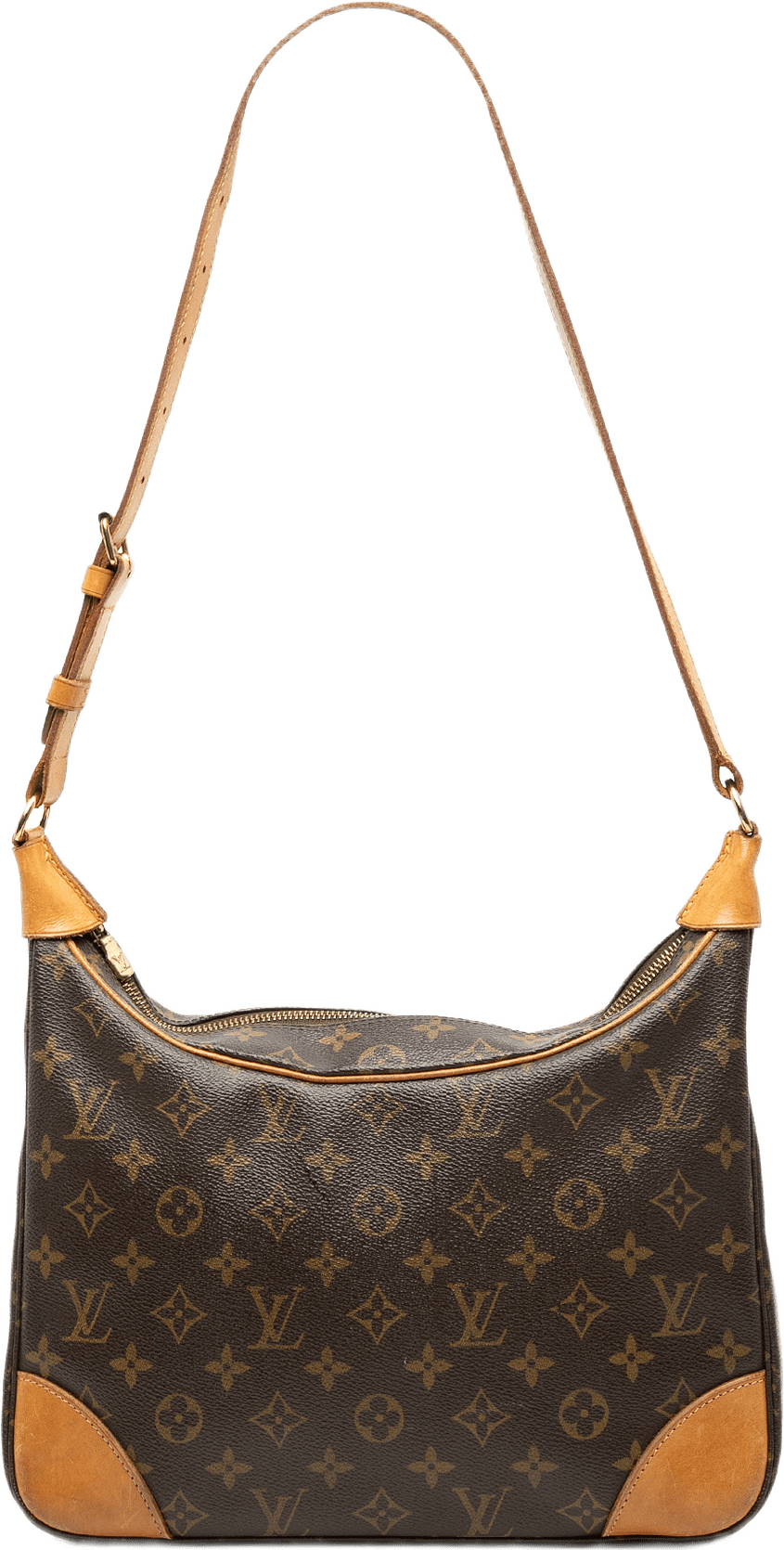 Louis Vuitton Monogram Boulogne 30, från Luxclusif, i färgen brun.