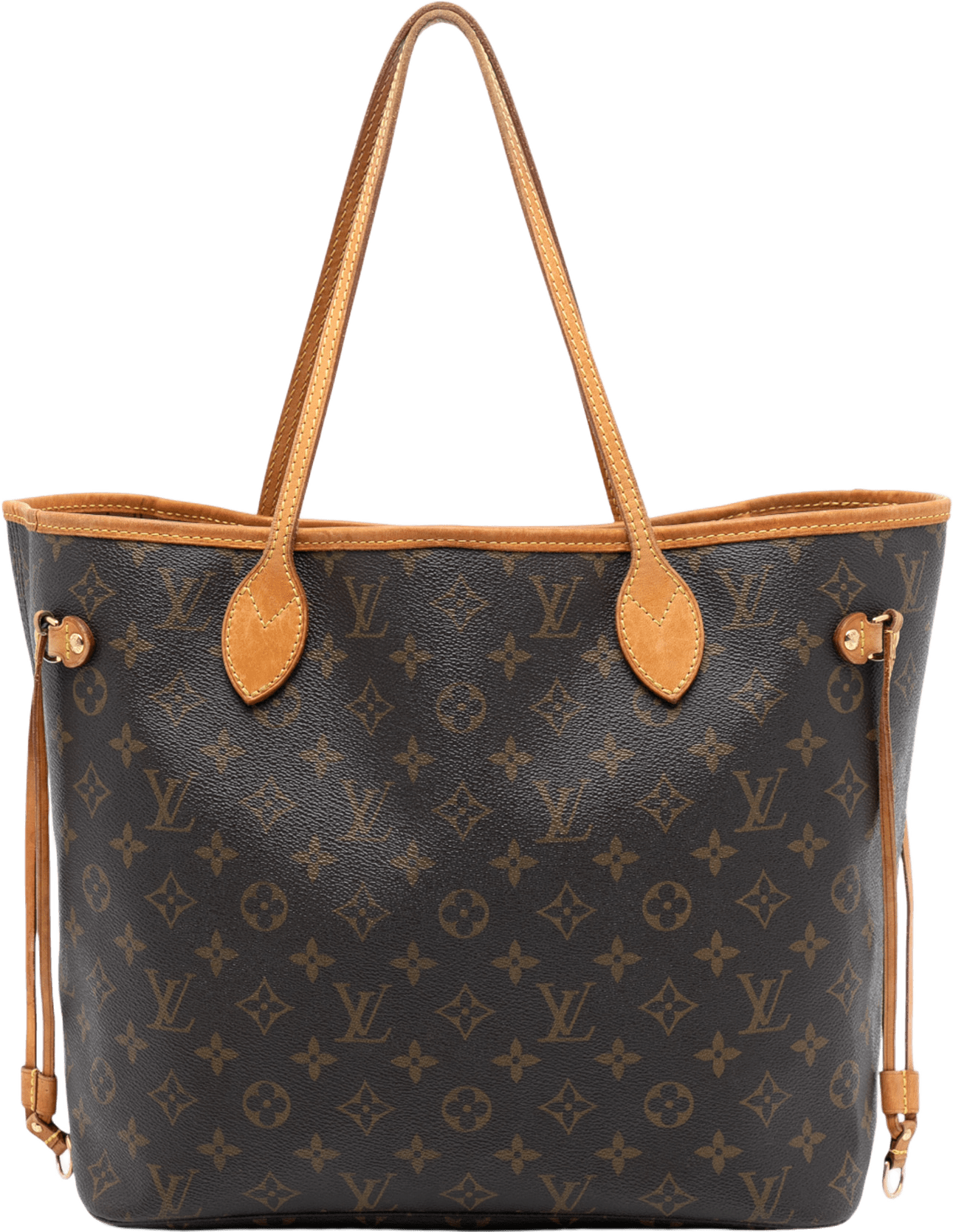 Louis Vuitton Monogram Neverfull Mm, från Luxclusif, i färgen brown.