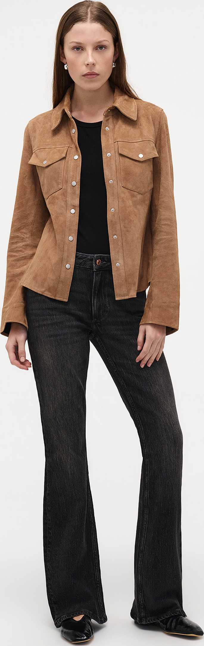 Kara Boot Marmont Washed Black, från Neuw, i färgen black.