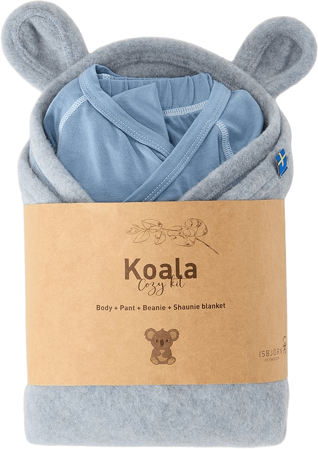 Isbjörn Koala Cozy Kit, från ISBJÖRN of Sweden, i färgen lagoon.