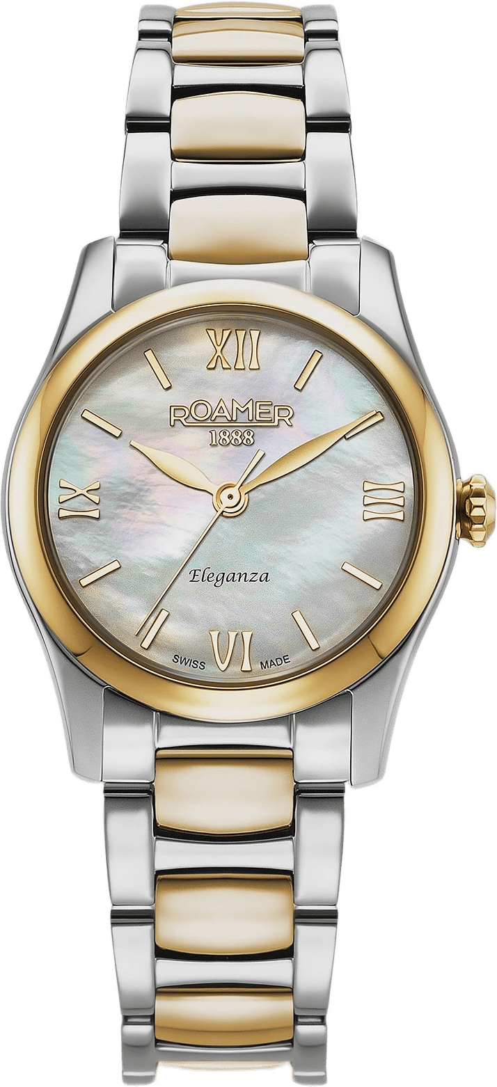 Roamer Eleganza Dam Vit/bicolor Länk - 974847 47 20 20, från ROAMER, i färgen 1.