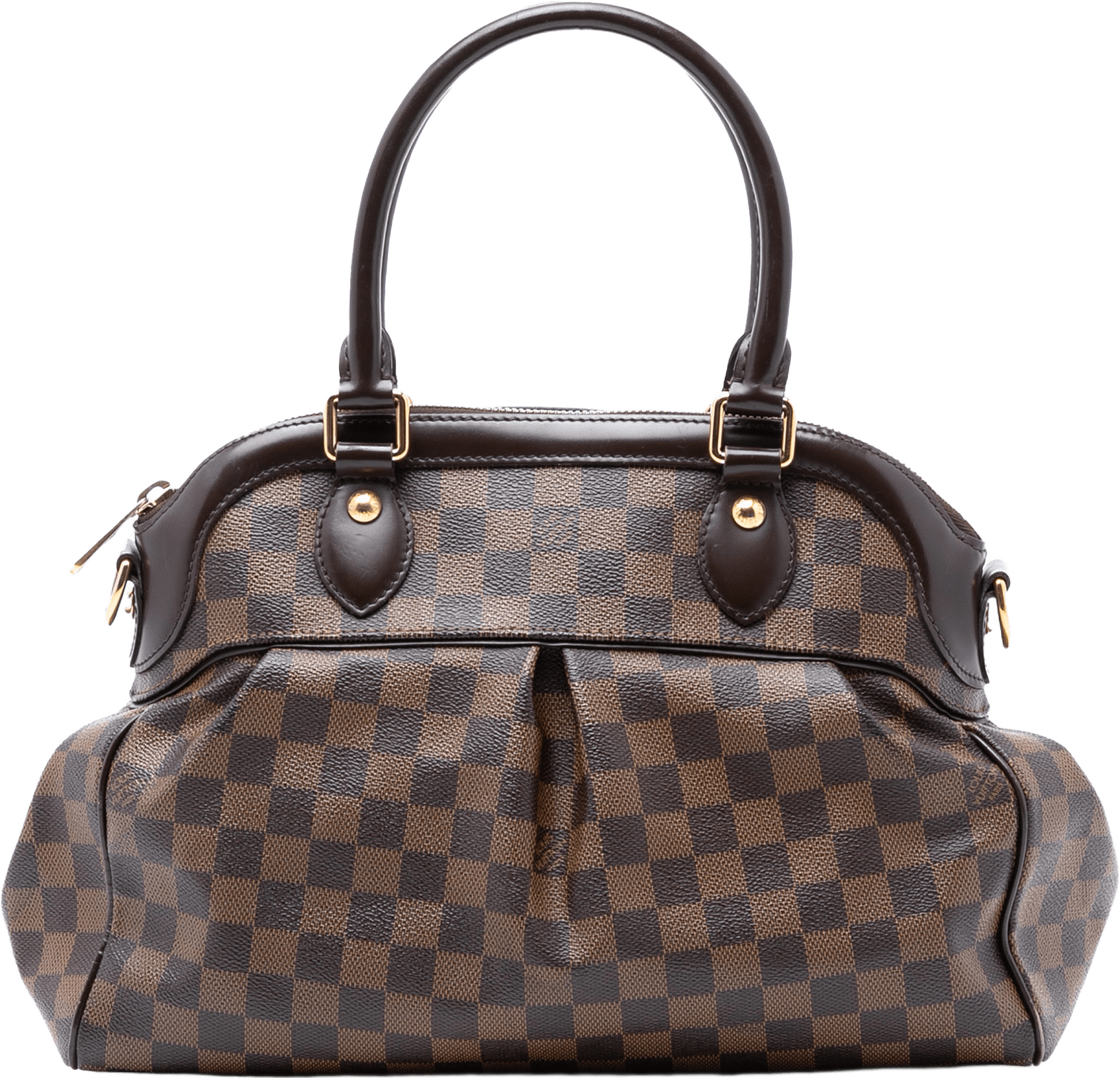 Louis Vuitton Damier Ebene Trevi Pm, från Luxclusif, i färgen brown.