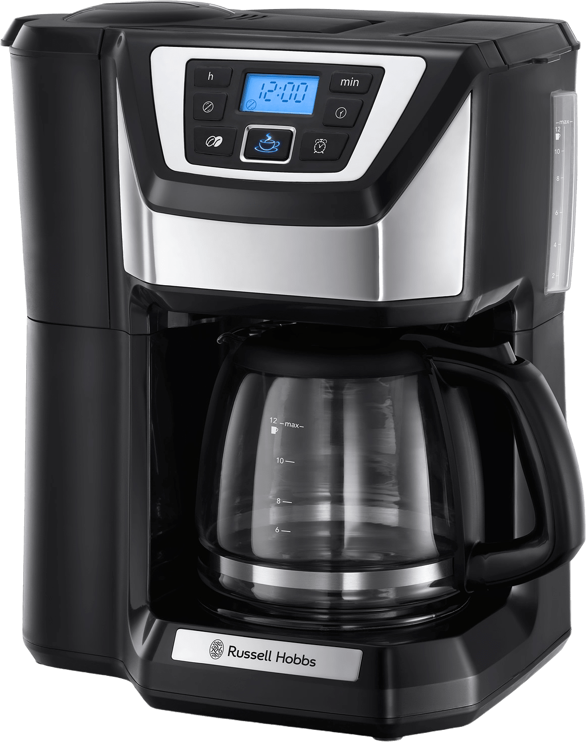 Kaffebryggare Grind&brew Chest, från Russell Hobbs, i färgen svart.