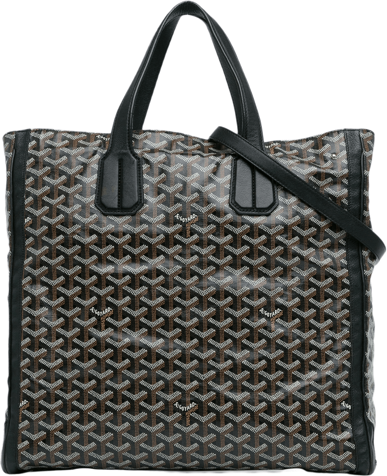 Goyard Goyardine Voltaire, från Luxclusif, i färgen black.