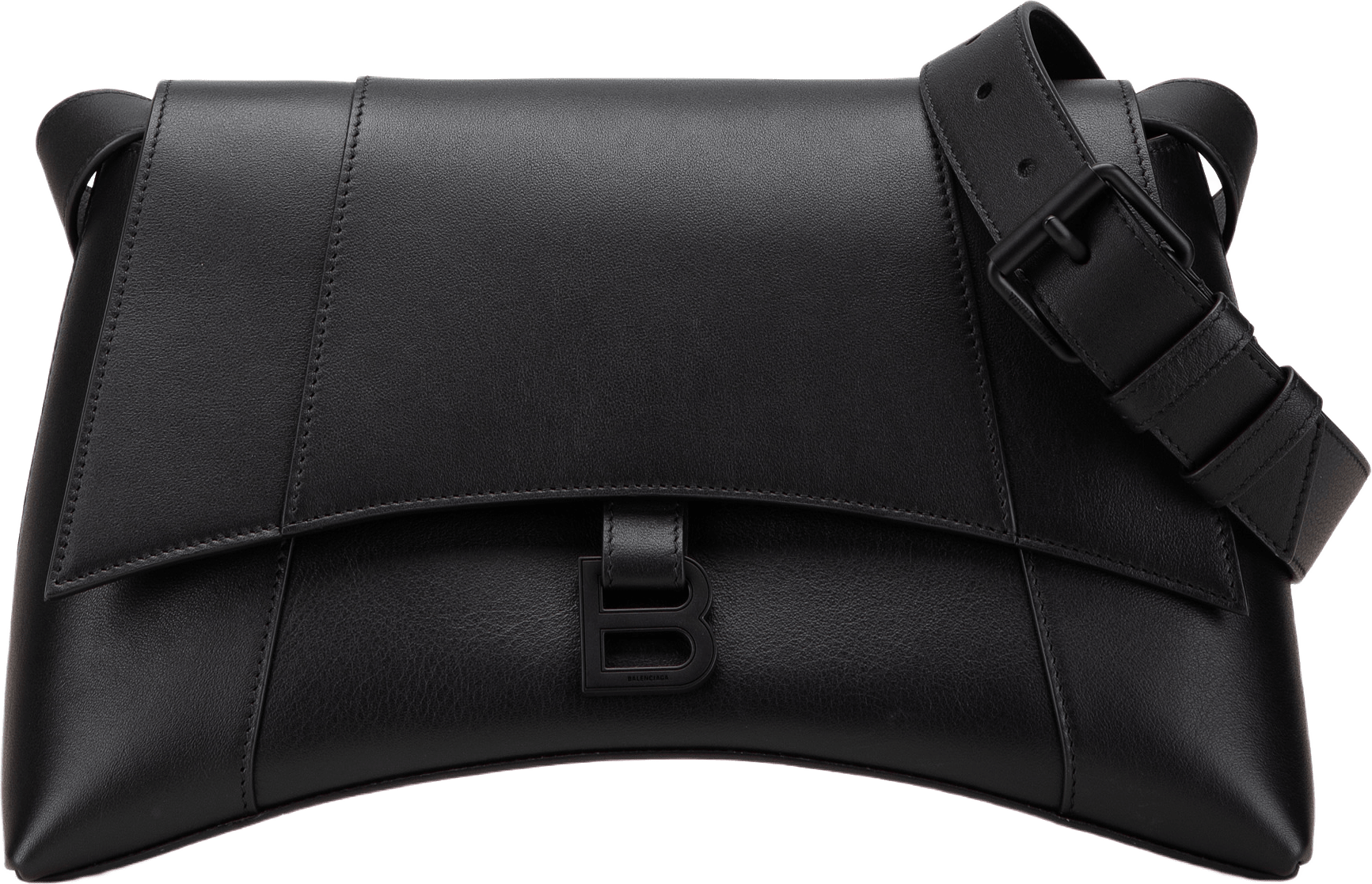 Balenciaga Medium Leather Soft Hourglass Crossbody