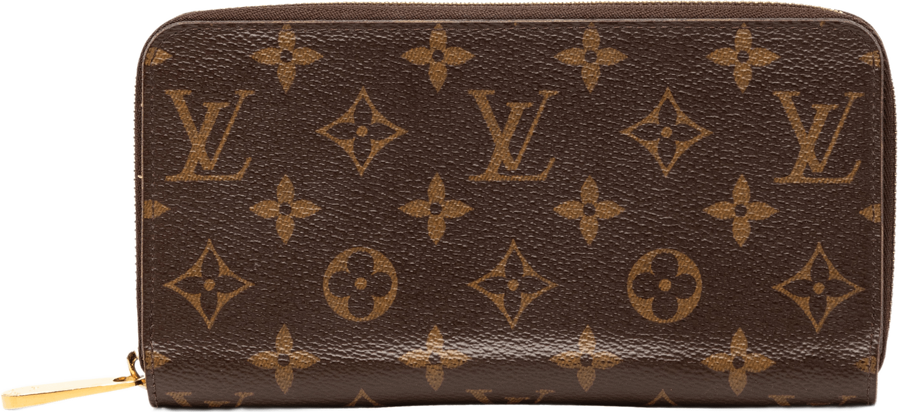 Louis Vuitton Monogram Zippy Long Wallet, från Luxclusif, i färgen brown.