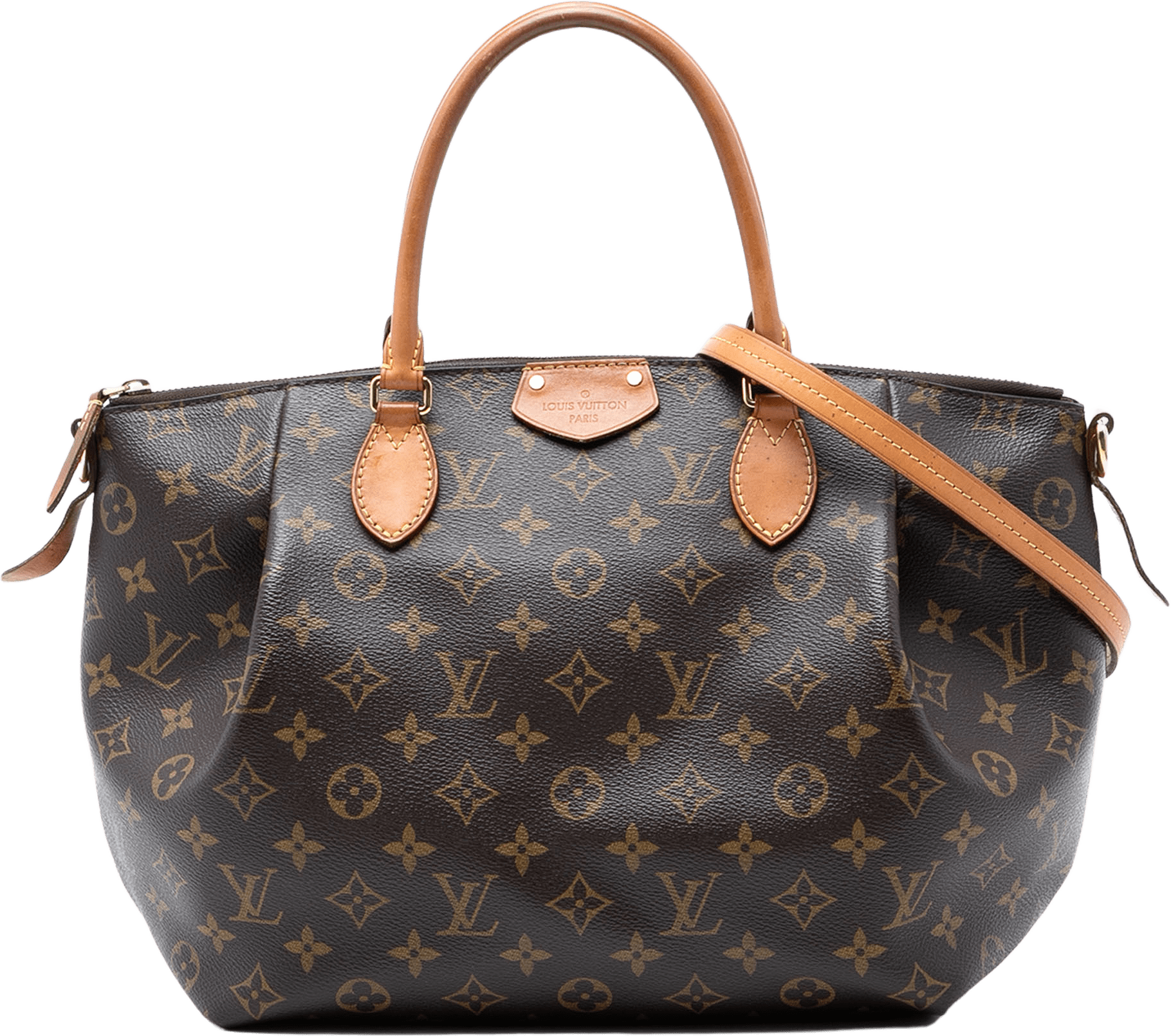 Louis Vuitton Monogram Turenne Mm, från Luxclusif, i färgen brown.