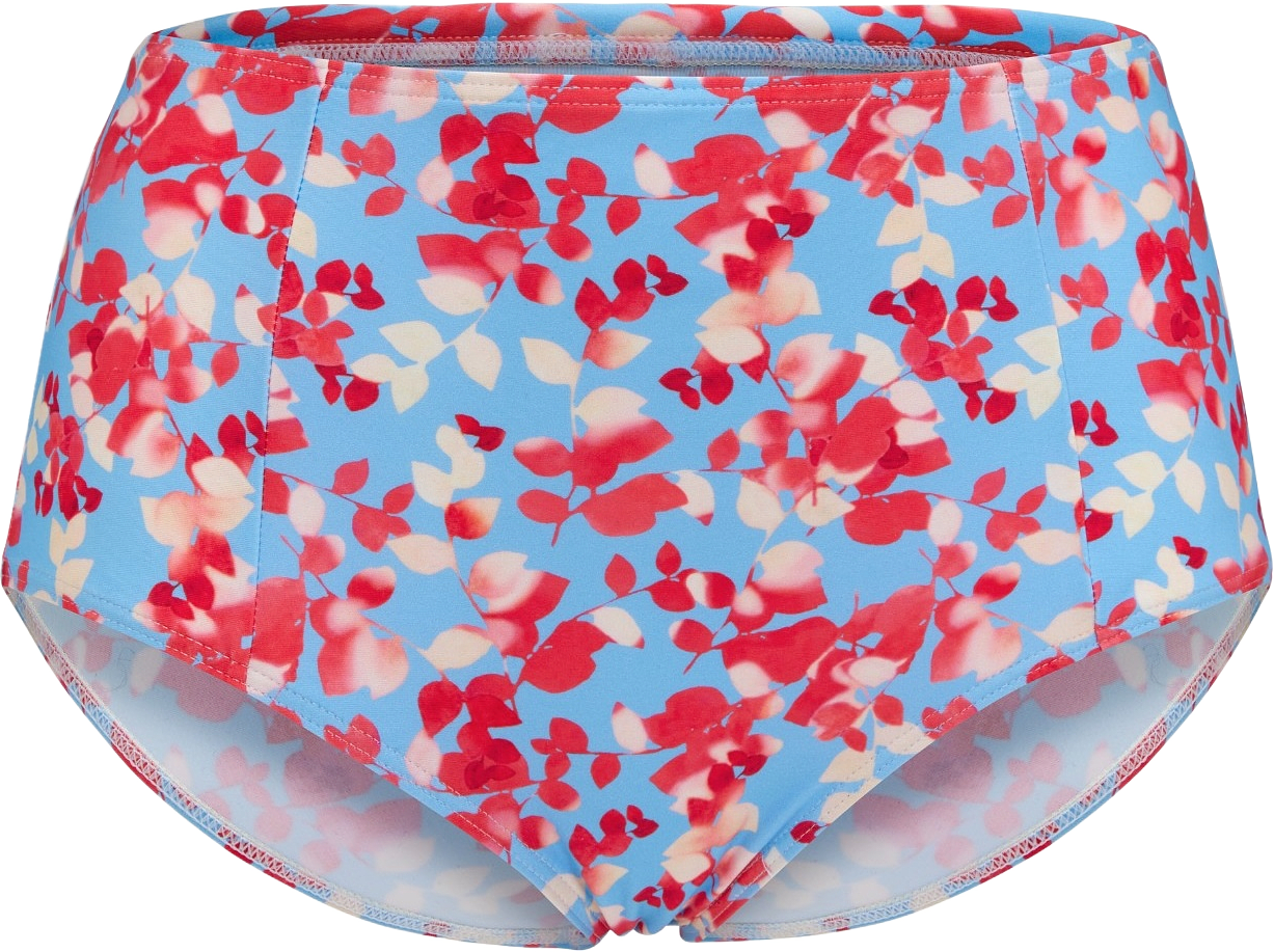 Corsica Bikinitrosa Maxi, från Abecita by Swegmark, i färgen summer leaves.