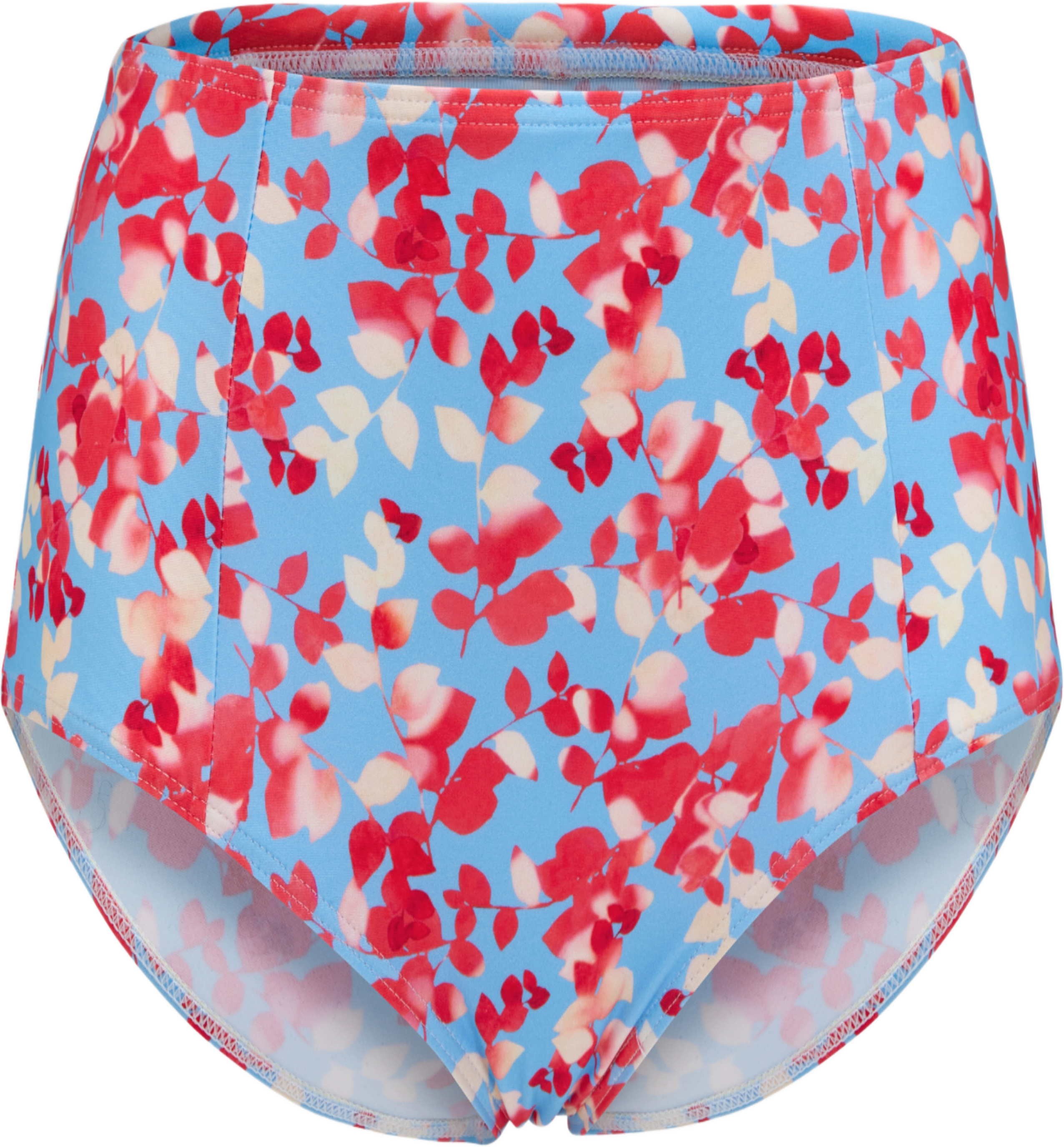 Corsica Bikinitrosa Maxi, från Abecita by Swegmark, i färgen summer leaves.