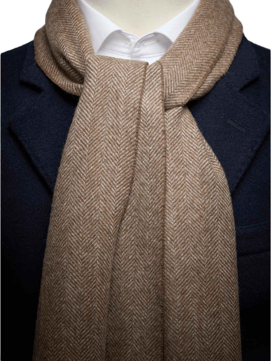 Cashmere Scarf, från John Henric, i färgen brown.