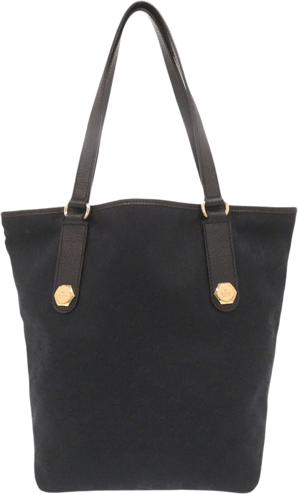 Gucci Gg Canvas Charmy Tote, från Luxclusif, i färgen black.