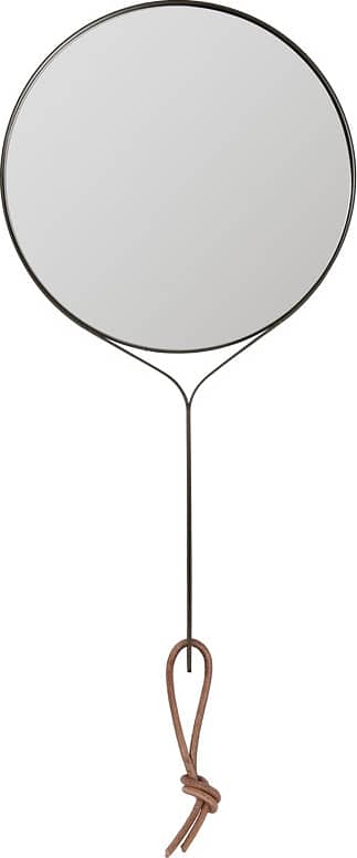 Mira Hand Mirror, från OYOY Living, i färgen browned brass.