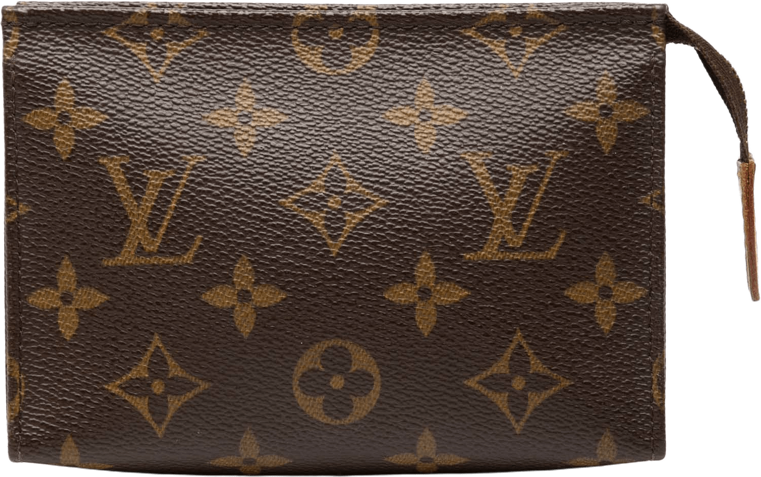 Louis Vuitton Monogram Toiletry Pouch 15, från Luxclusif, i färgen brown.