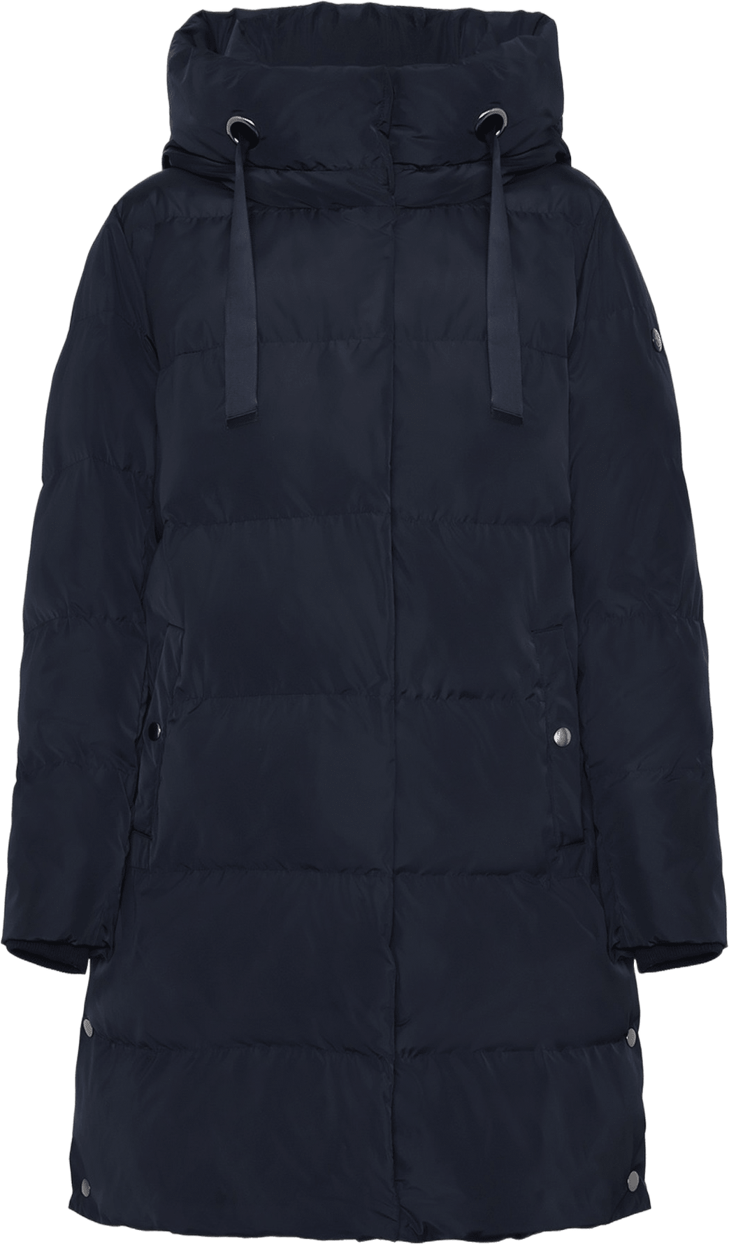 Leona Coat, från Saki, i färgen navy.
