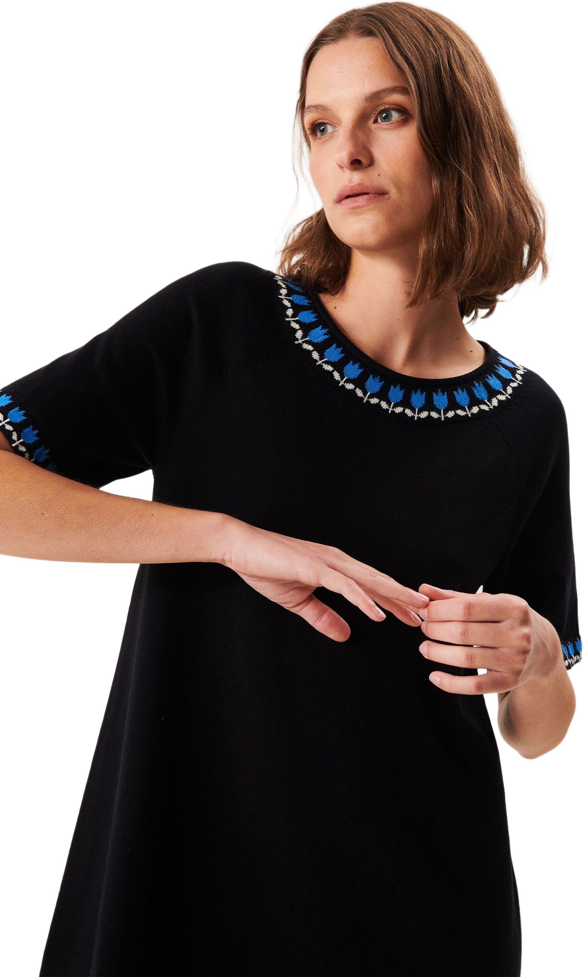 Inse Dress, från Jumperfabriken, i färgen black.