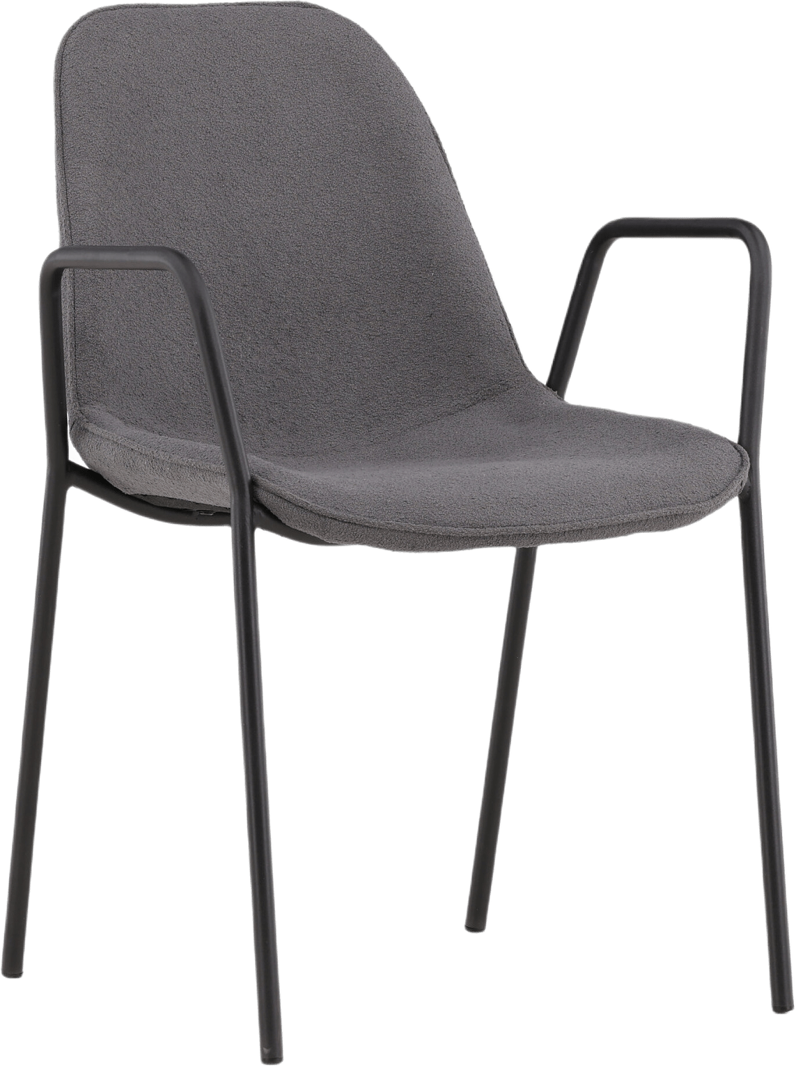 Klädesholmen Matstol 2 Pack, från Venture Home, i färgen dark grey.