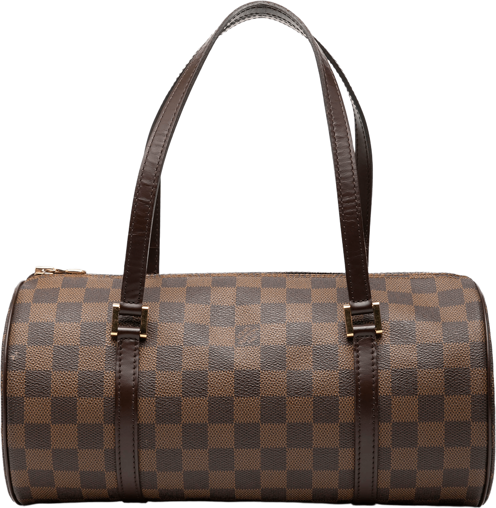 Louis Vuitton Damier Ebene Papillon 30, från Luxclusif, i färgen brown.