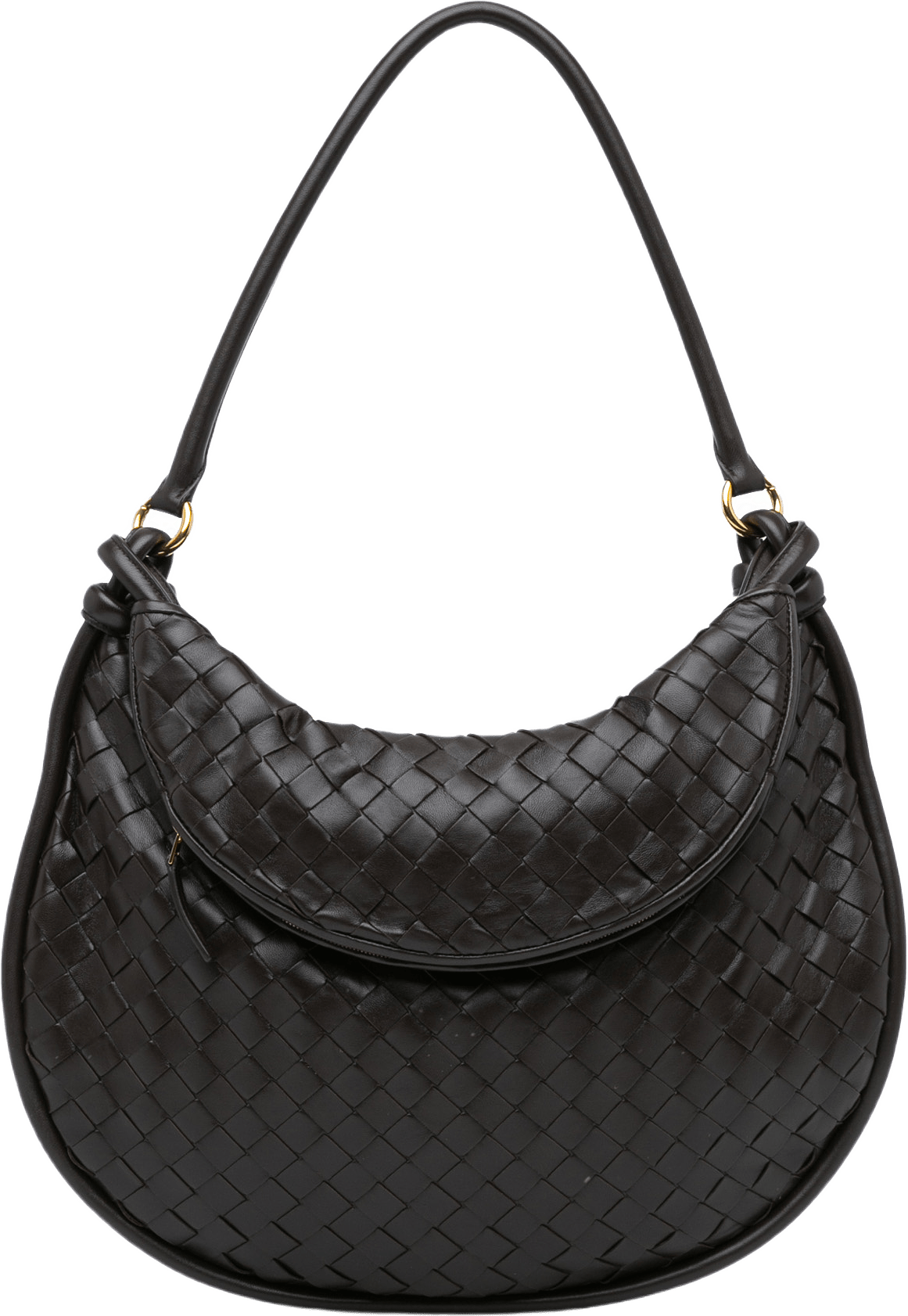 Bottega Veneta Large Lambskin Intrecciato Gemelli