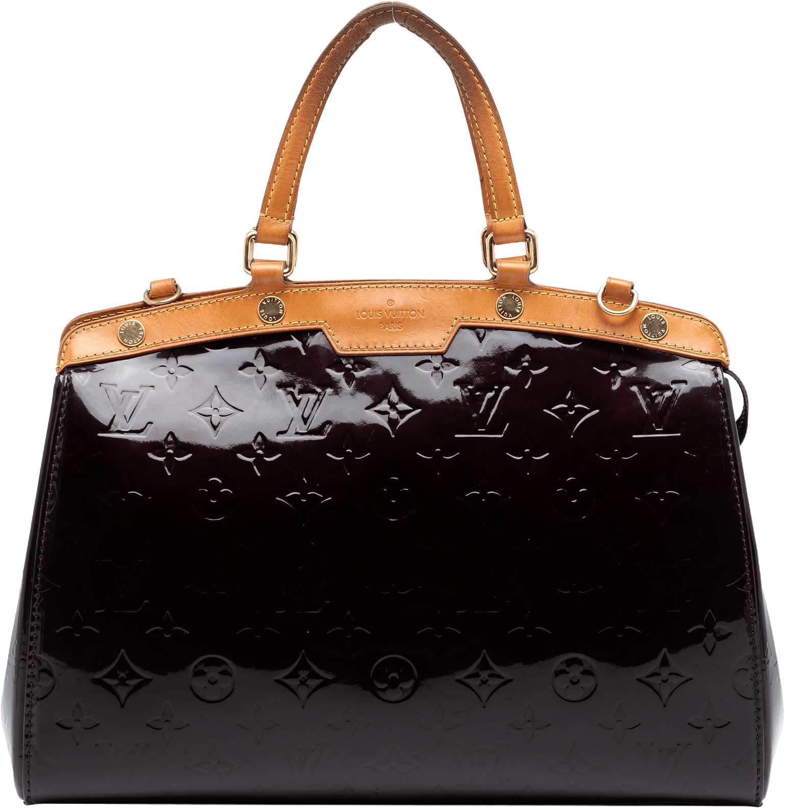 Louis Vuitton Monogram Vernis Brea Mm, från Luxclusif, i färgen purple.