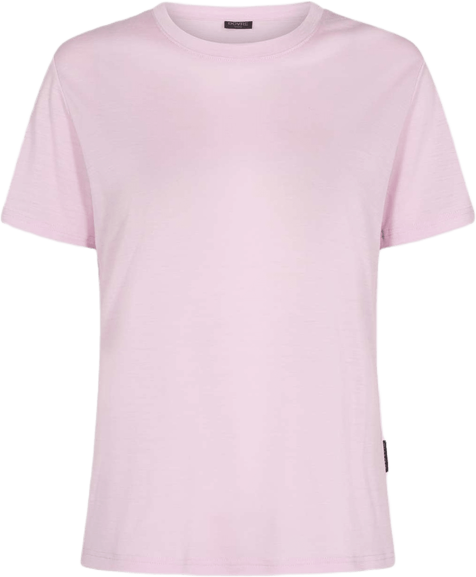 Ekologiska Ull, T-shirt "light", Rosa