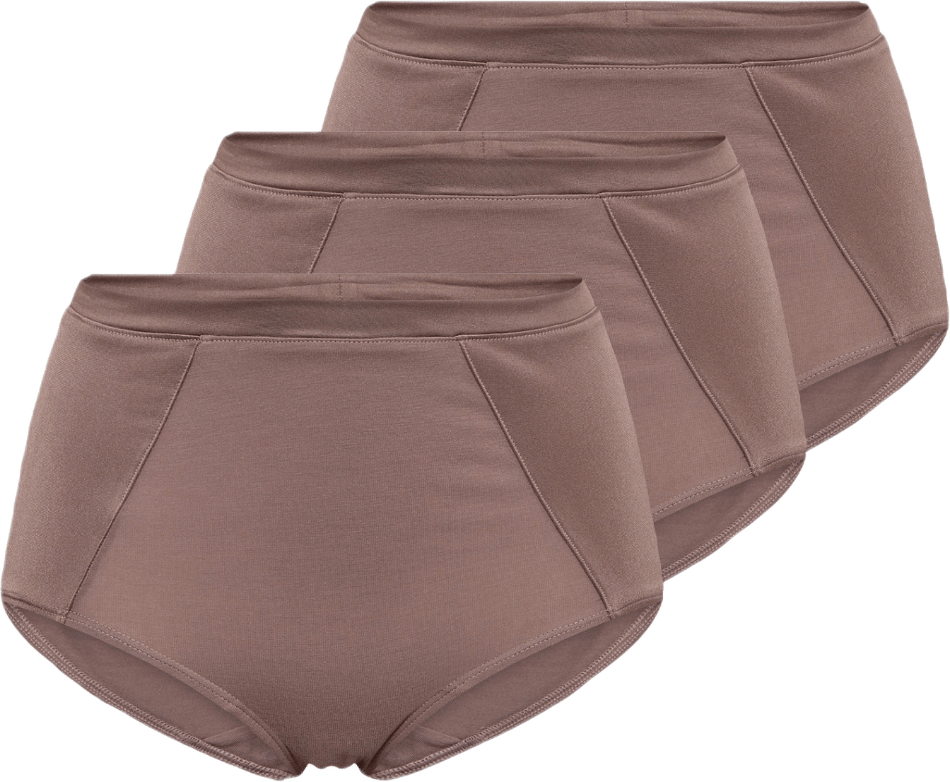 Ekologisk Bambuviskosm, 3-pack Maxitrosa, Svart, från JBS of Denmark, i färgen rose.