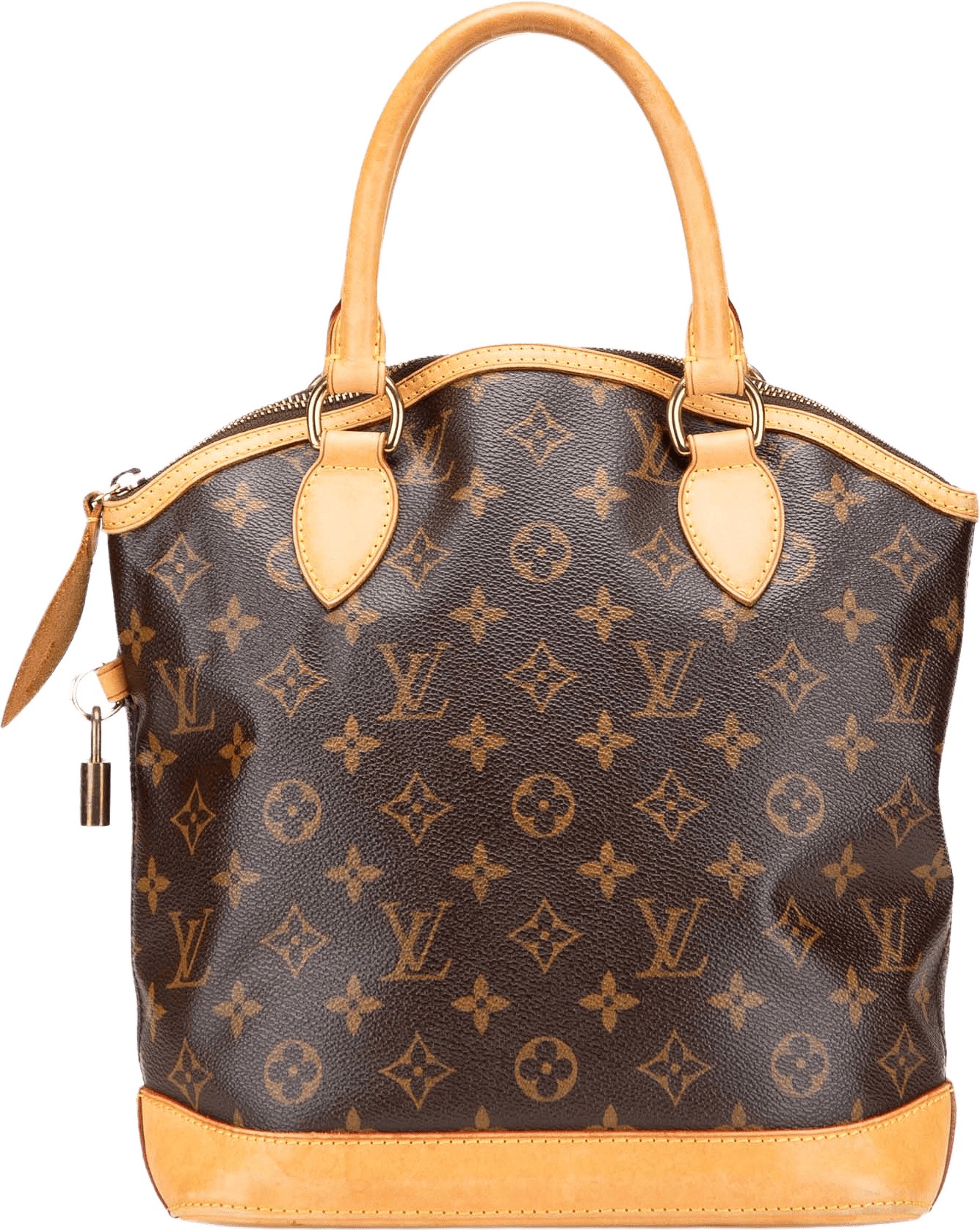 Louis Vuitton Monogram Lockit Pm, från Luxclusif, i färgen brown.