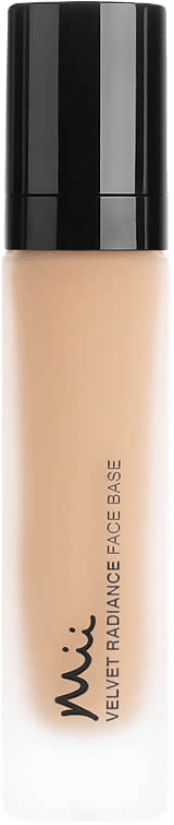 Velvet Radiance Face Base, från Mii, i färgen truly 08.