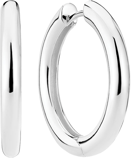 Örhänge Carrara Pianura, från Sif Jakobs Jewellery, i färgen silver.