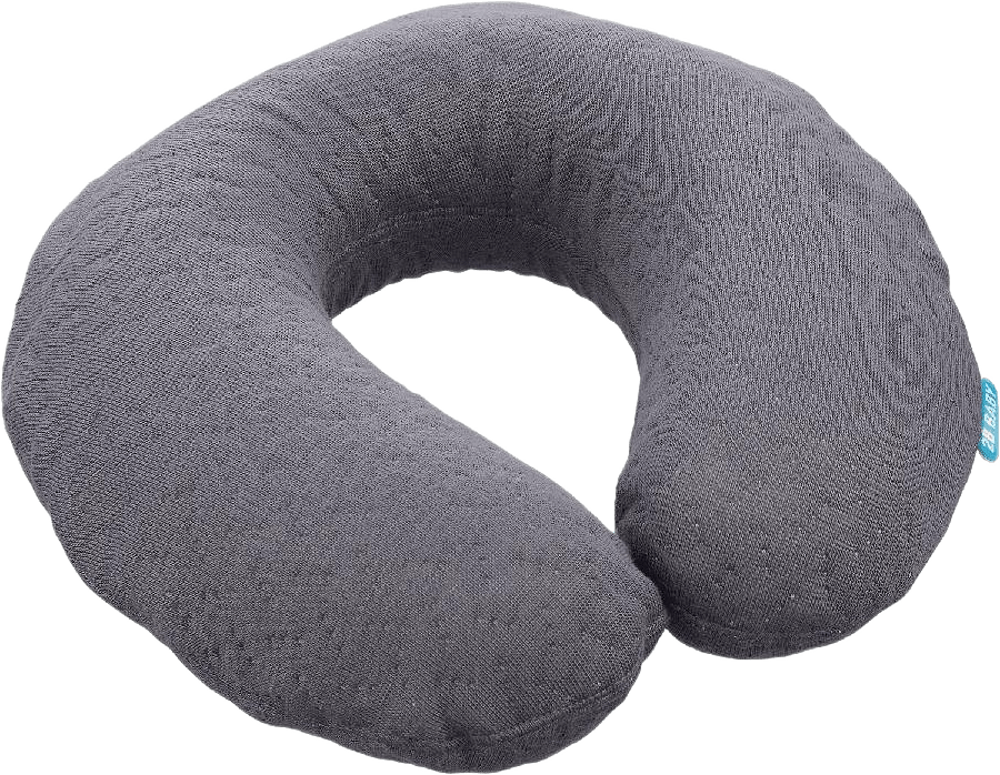 Nackkudde Barn Memory Foam Grå, från 2B Baby, i färgen grå.