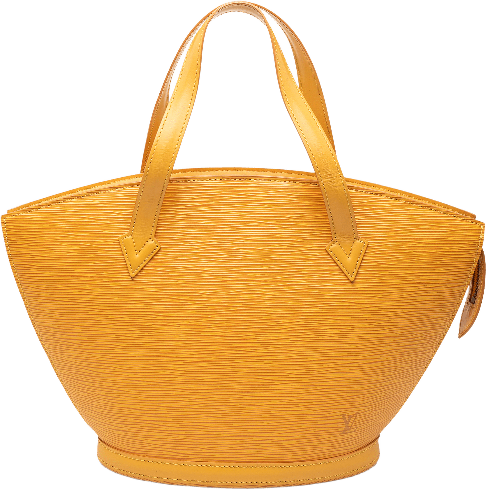 Louis Vuitton Epi Saint Jacques Pm Short Strap, från Luxclusif, i färgen yellow.