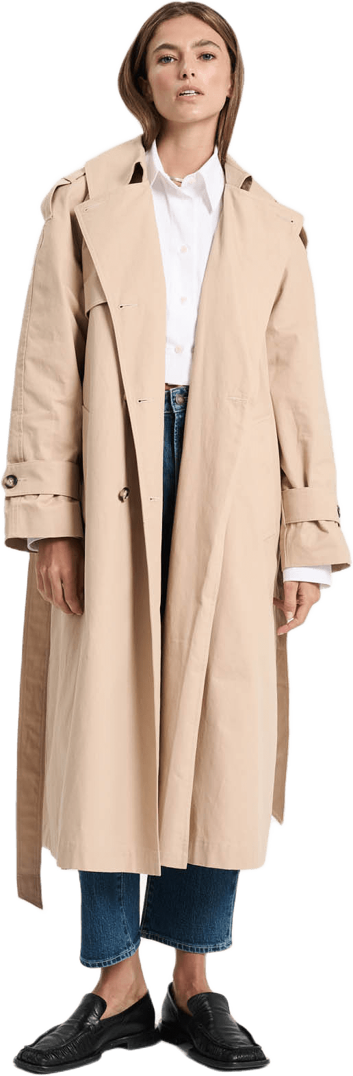 Tokyo Trench Biscuit, från Neuw, i färgen beige.