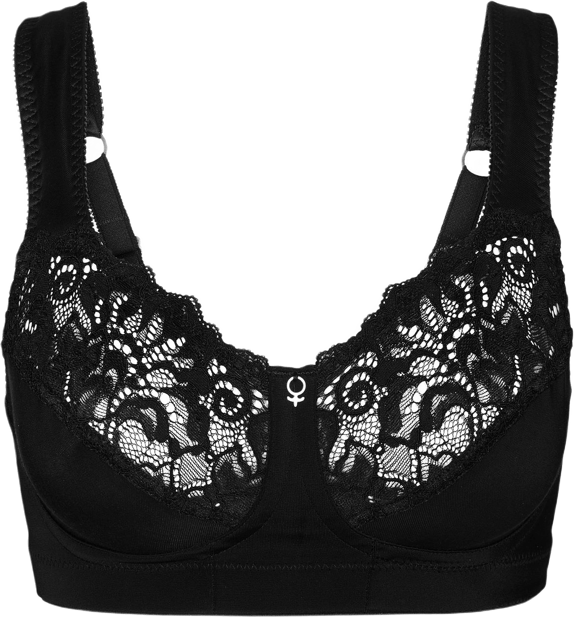 Support Mjuk-bh, från Swegmark, i färgen svart.