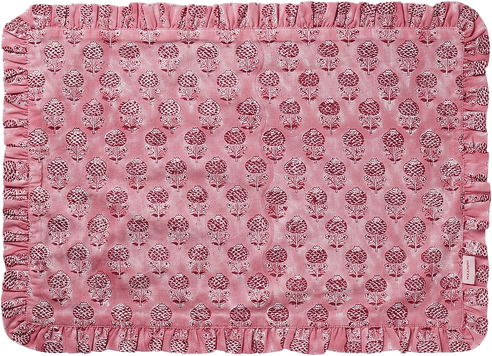 Poppy Seed Bordstablett - 34x48 Cm, från Pick A Poppy, i färgen pink.