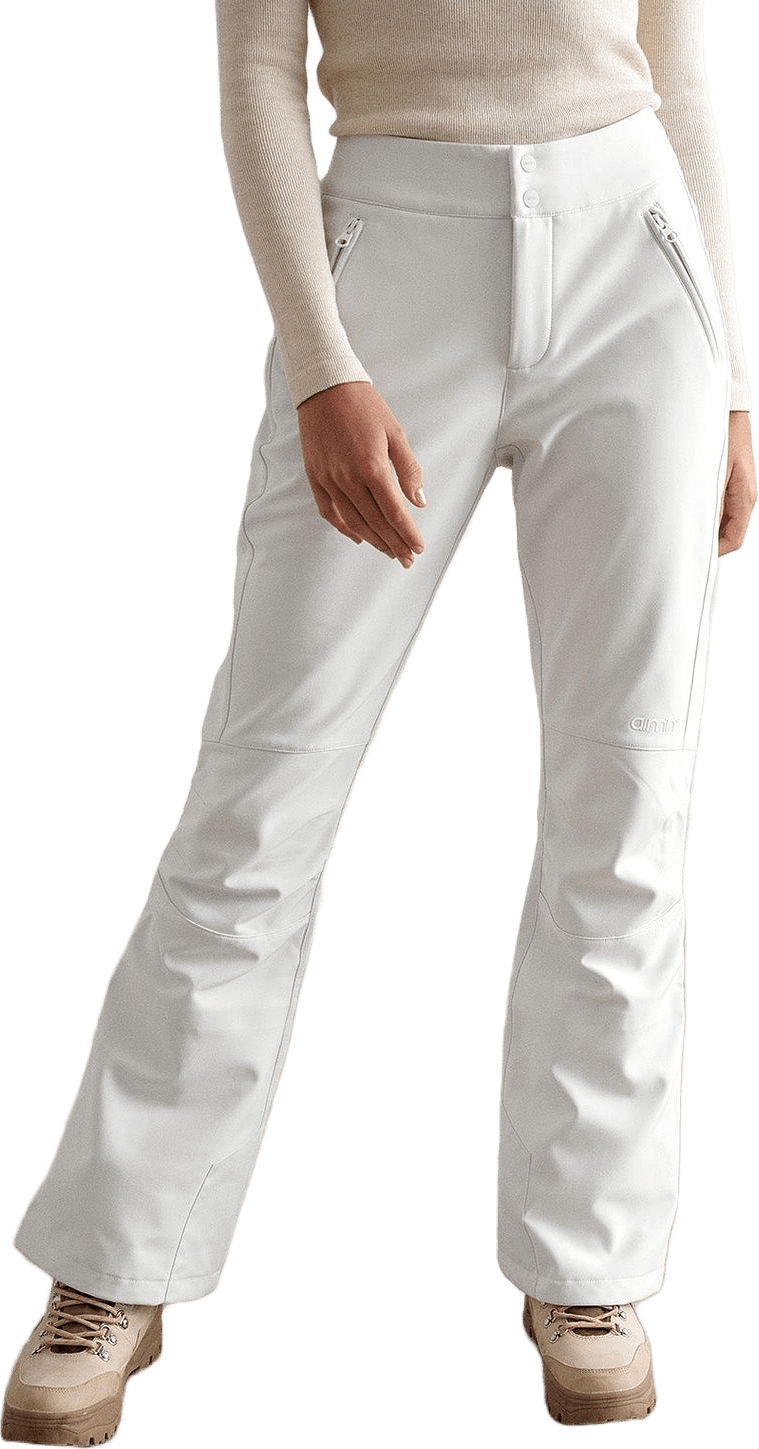 White Stretch Thermo Pants