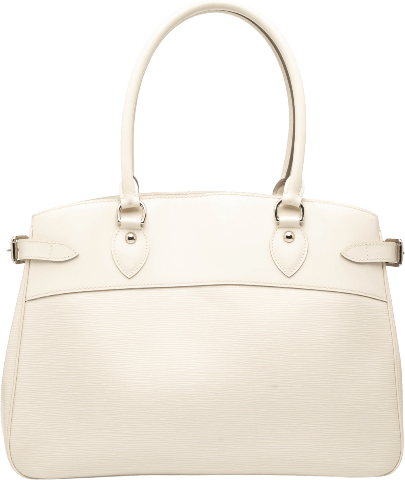 Louis Vuitton Epi Passy Gm, från Luxclusif, i färgen white.