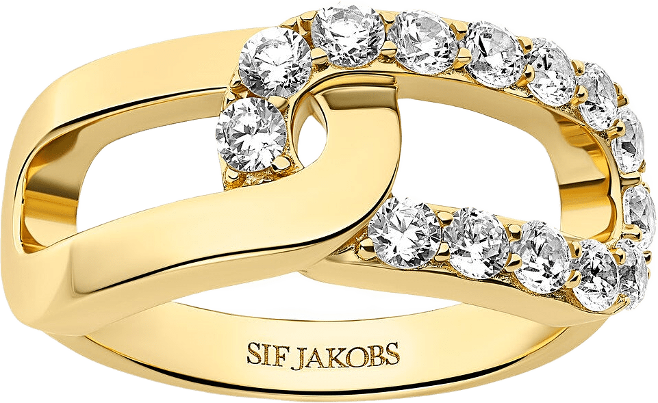 Ring Capizzi Due, från Sif Jakobs Jewellery, i färgen g.