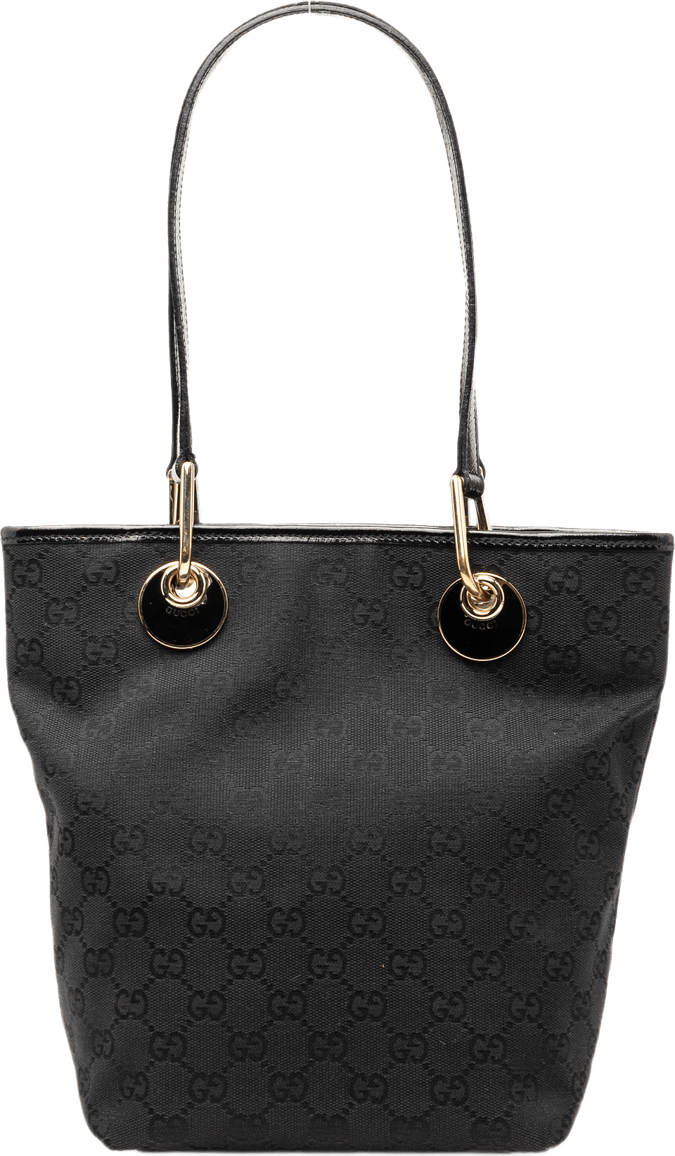Gucci Gg Canvas Eclipse Tote, från Luxclusif, i färgen black.