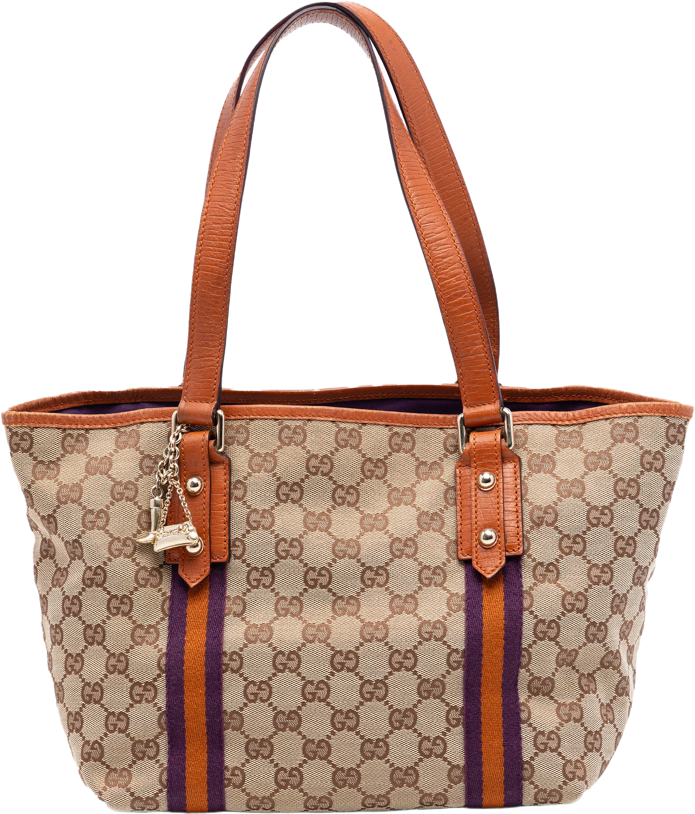 Gucci Gg Canvas Jolicoeur Tote, från Luxclusif, i färgen beige.