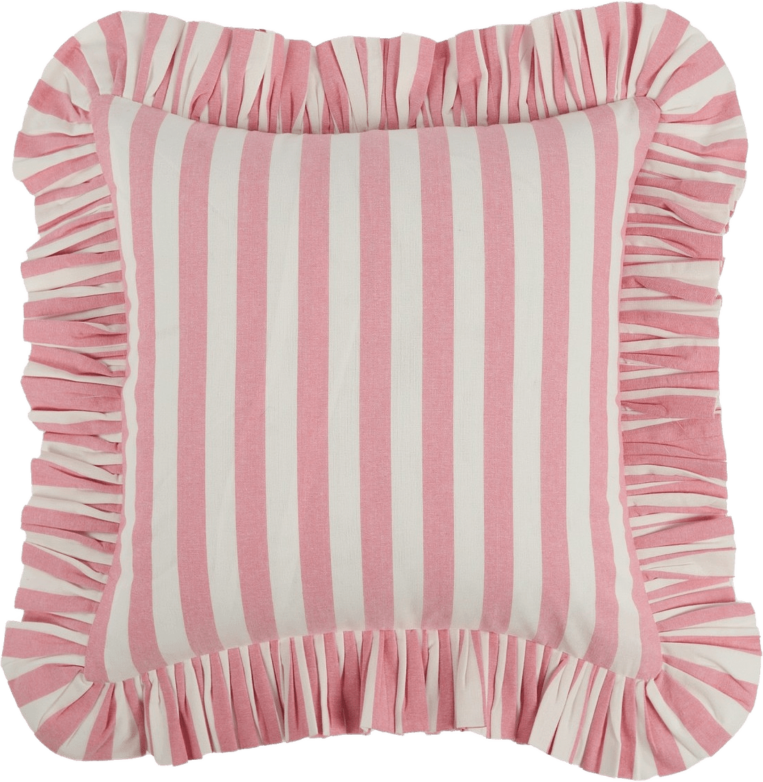 Breton Kuddfodral - 40x40 Cm, från Pick A Poppy, i färgen pink.