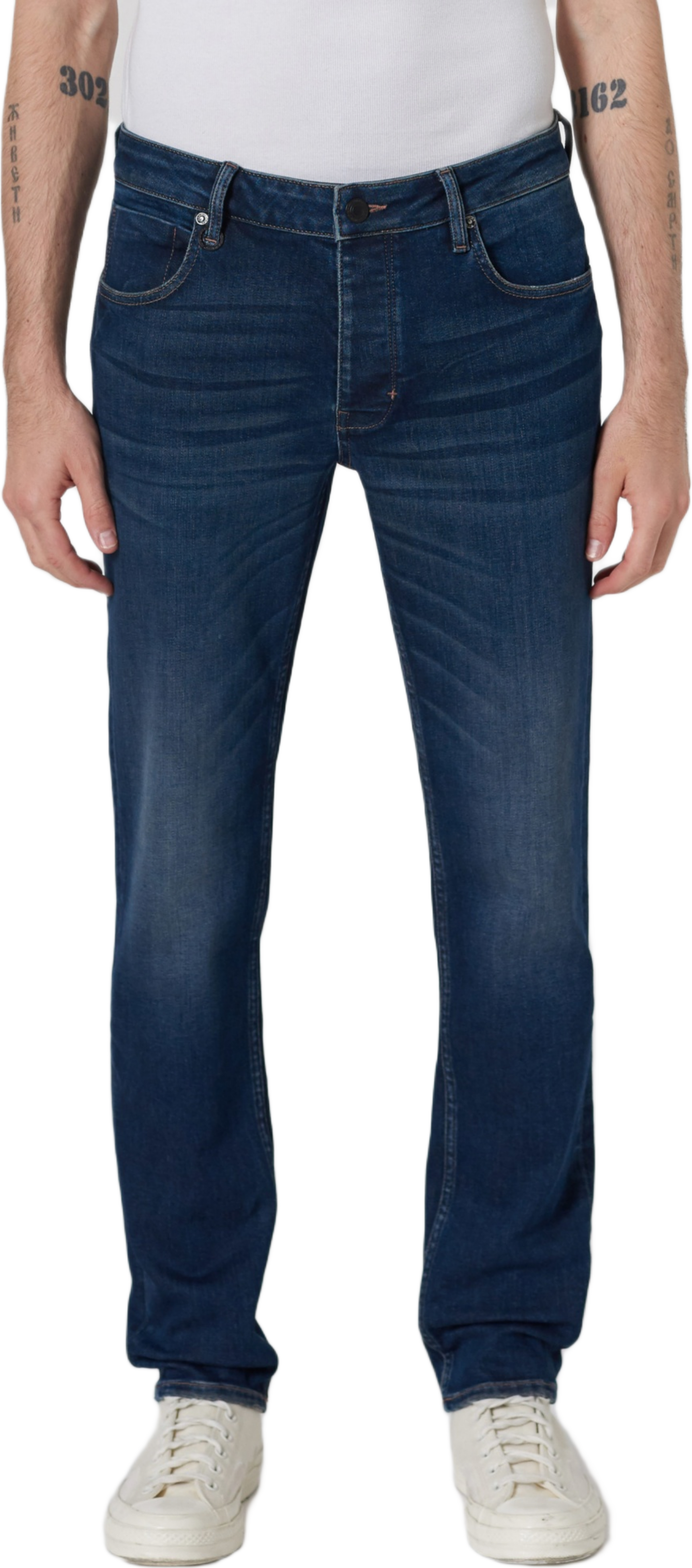 Lou Slim Blue Sunday Organic Mid Blue