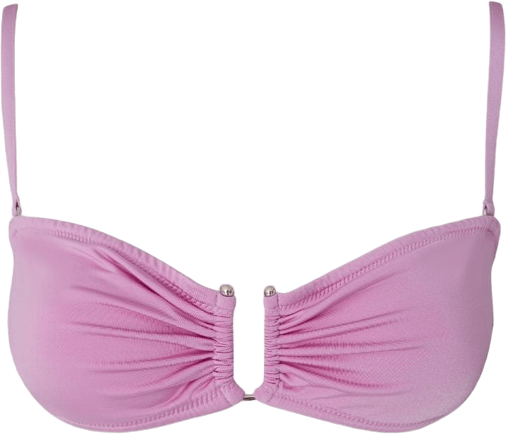 Bandeau Bikini Top, från Understatement, i färgen lavender.