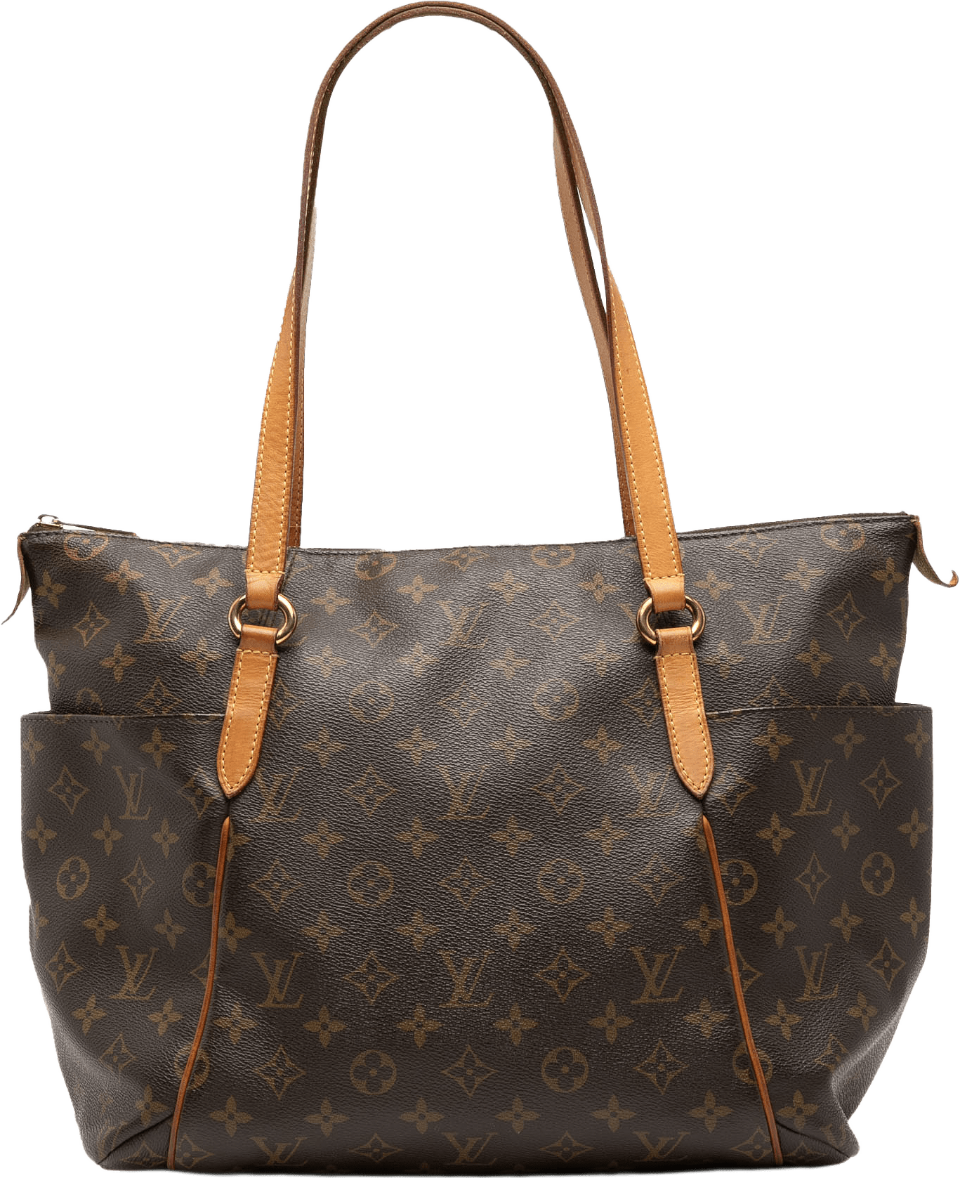 Louis Vuitton Monogram Totally Mm, från Luxclusif, i färgen brown.