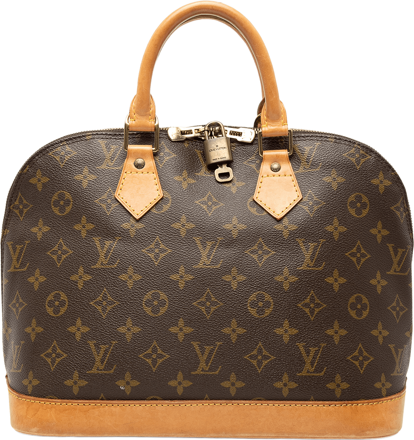 Louis Vuitton Monogram Alma Pm, från Luxclusif, i färgen brun.