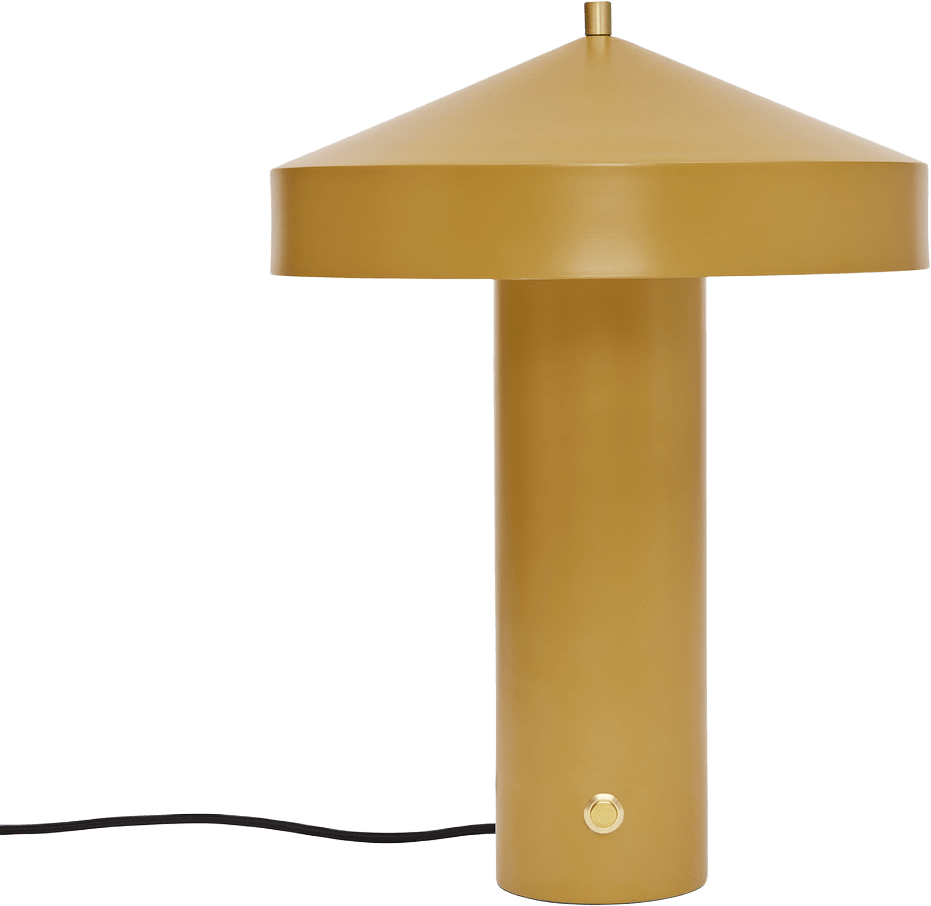 Hatto Table Lamp (eu), från OYOY Living, i färgen saffron.