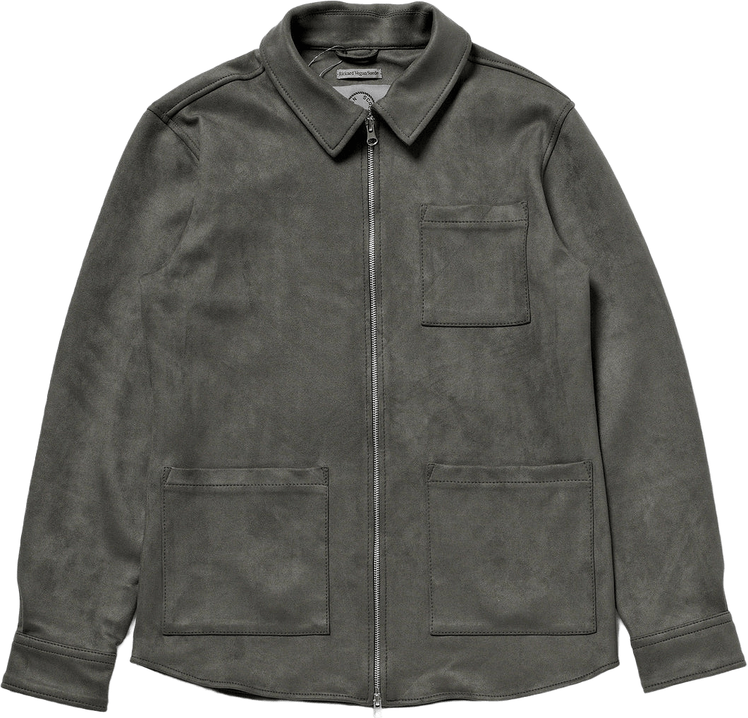 Rickard Vegan Suede Grey