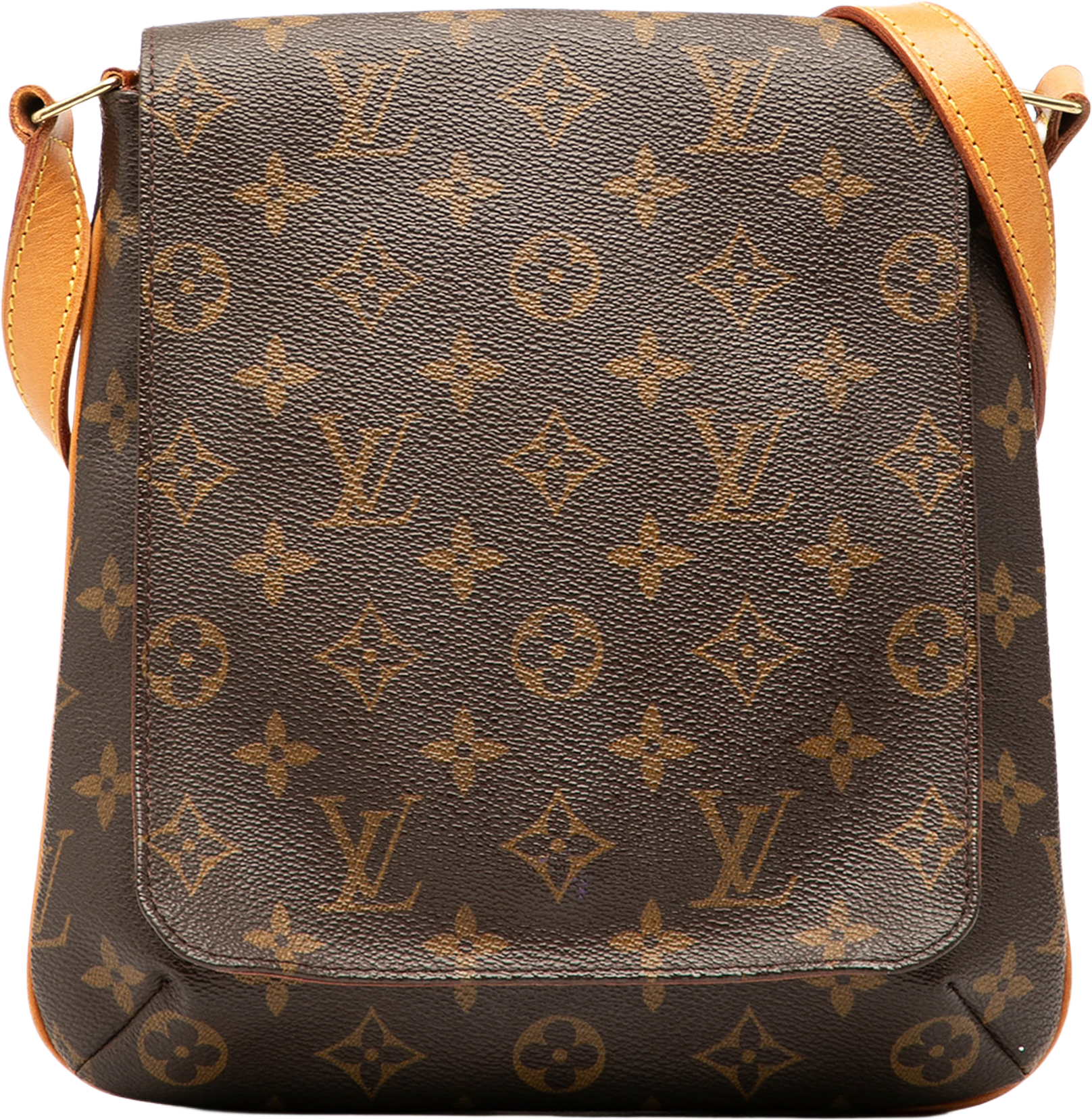 Louis Vuitton Monogram Musette Salsa Short Strap, från Luxclusif, i färgen brown.