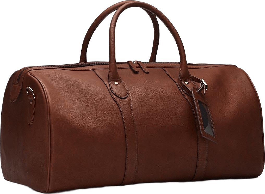 Weekend Bag Como, från John Henric, i färgen brun.