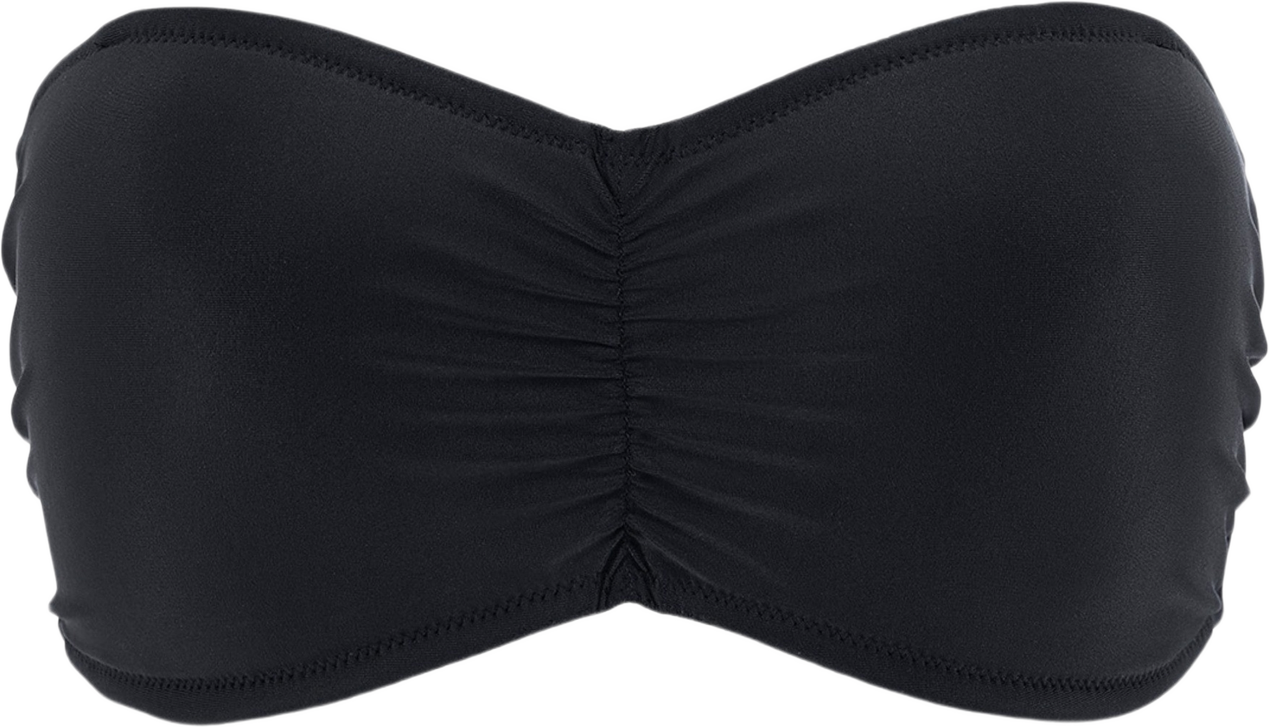 Rio Bandeau Bikini Bh Med Vadderade Kupor, från Swegmark, i färgen black.